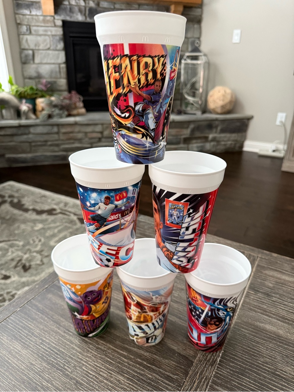 Brand new FIFA World Cup McDonald’s Cup set Bundle of 6